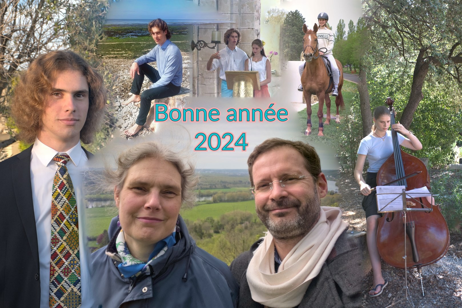 [Voeux pour 2024 de Stphane, Stphanie, Gabriel et Diane]